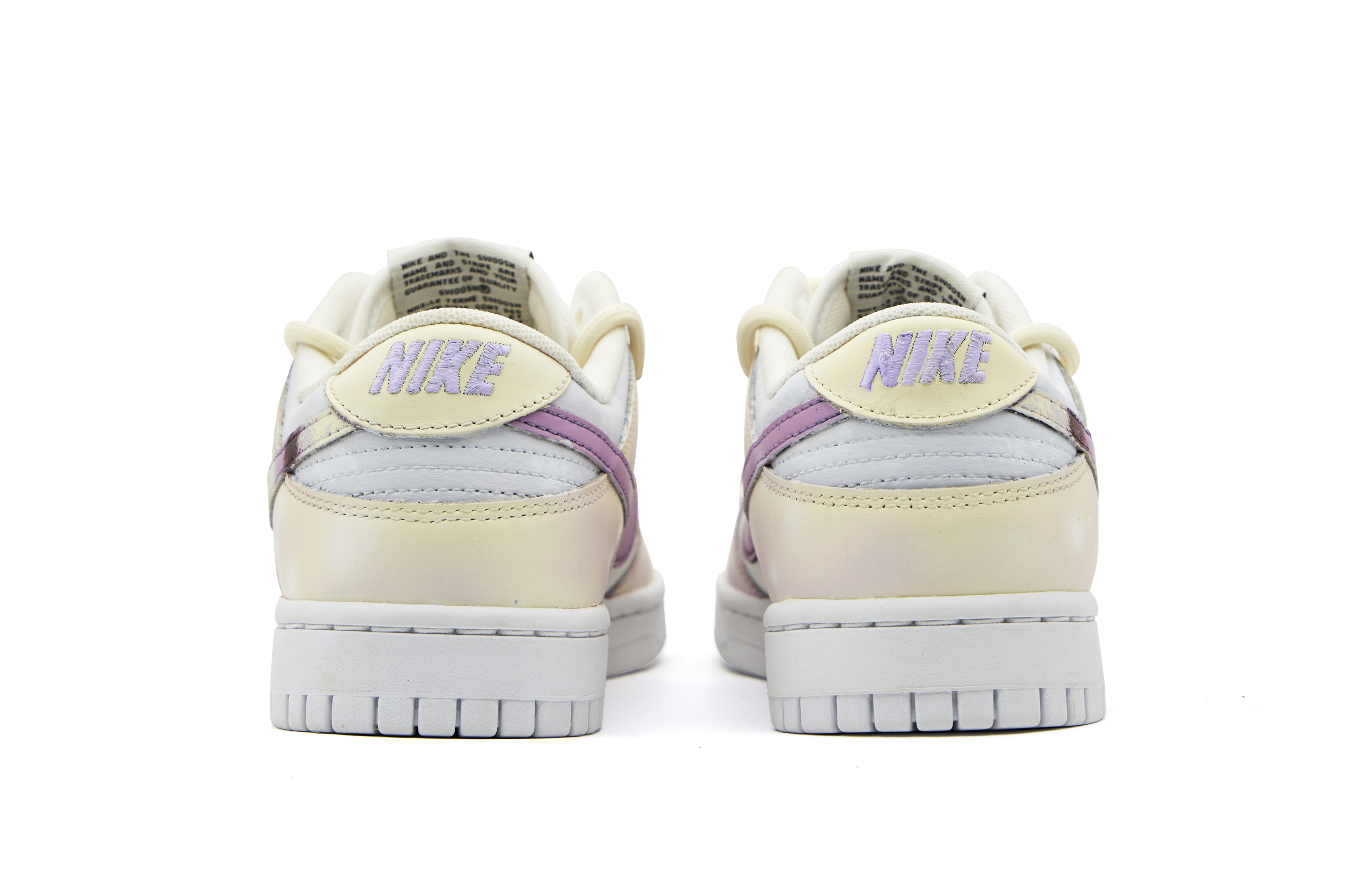 Shop [Zapatillas Personalizadas] Nike Dunk Low 'Sueño Día Noche Amarillo Violeta' DJ6188-101(Team51-男款昼夜)