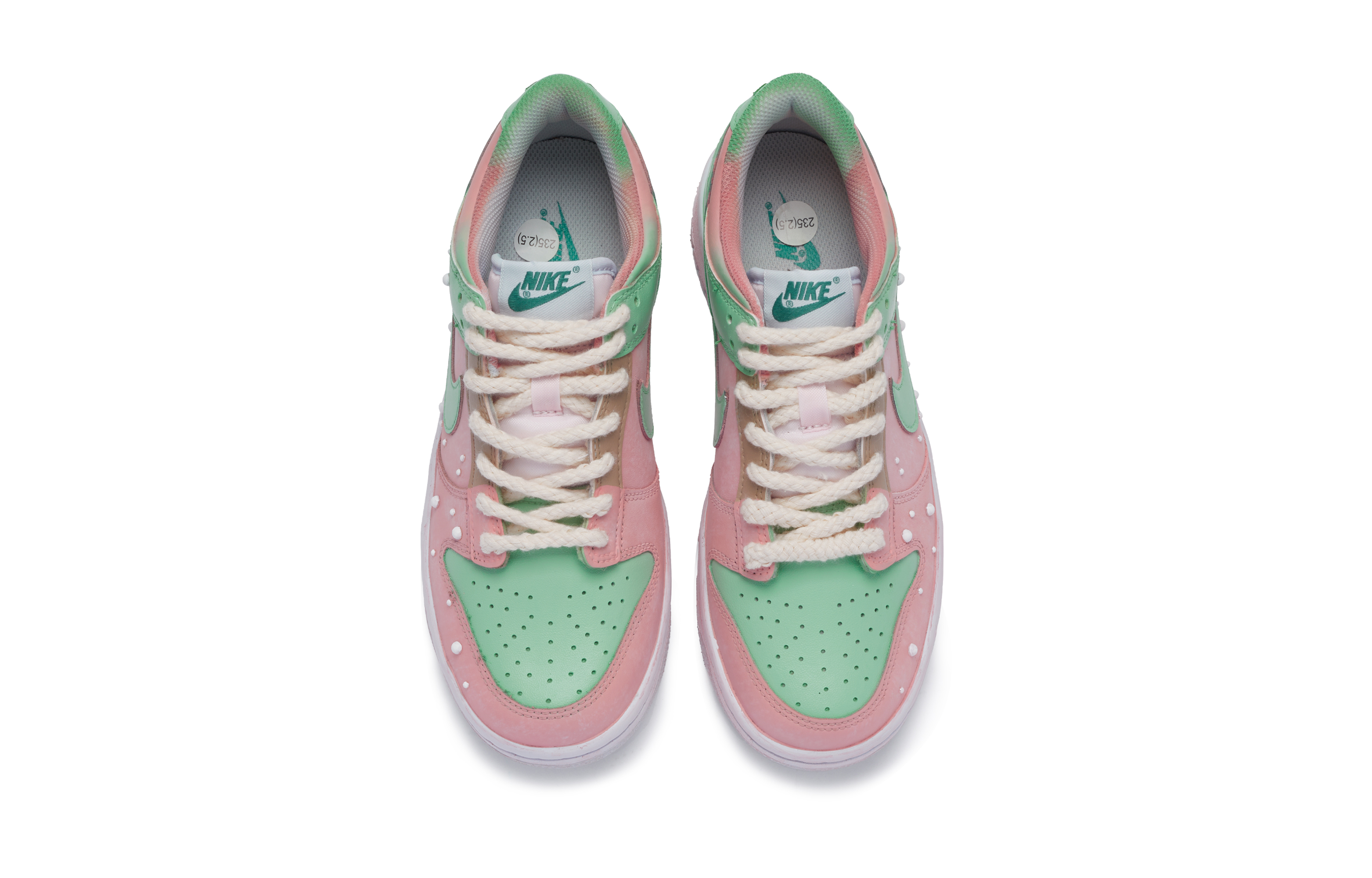 Cheap [Sneakers Kustom] Nike Dunk Low 'Dreamy Pearl' FD1232-002(TeamR-女款梦幻珍珠S-BOX)