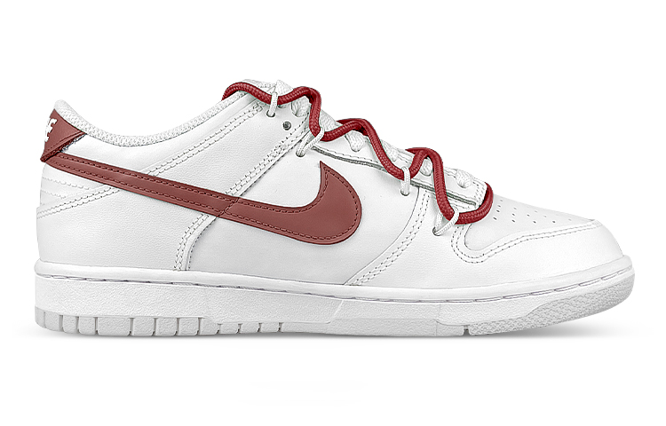 Order [Zapatillas Personalizadas] Nike Dunk Low 'Gris Earl Blanco Rojo' DV0831-101(Team47-男红茶解)