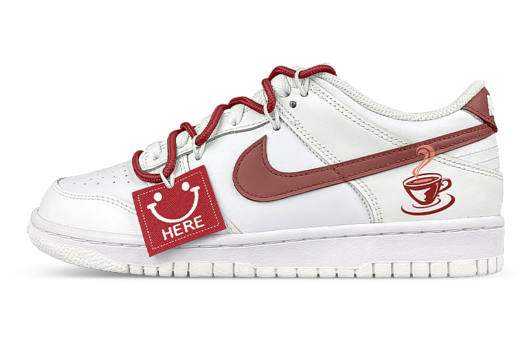 Buy 나이키 덩크 로우 '스마일 얼그레이' (Nike Dunk Low 'Smile Earl Grey') DH9765-100(Team47-女红茶解)
