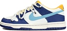 Buy 【訂製球鞋】 Nike Dunk 低筒 厄瓜多爾 春夏系列 簡約 中性風 防滑耐磨 低筒 滑板鞋 GS 藍白