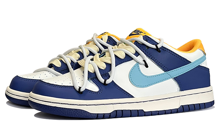 Lookbook [Sepatu Kustom] Nike Dunk Low 'Ekuador Biru Putih' DV1693-401(TeamK-厄瓜多尔)