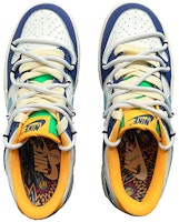 【訂製球鞋】 Nike Dunk 低筒 厄瓜多爾 春夏系列 簡約 中性風 防滑耐磨 低筒 滑板鞋 GS 藍白 Shop 【訂製球鞋】 Nike Dunk 低筒 厄瓜多爾 春夏系列 簡約 中性風 防滑耐磨 低筒 滑板鞋 GS 藍白