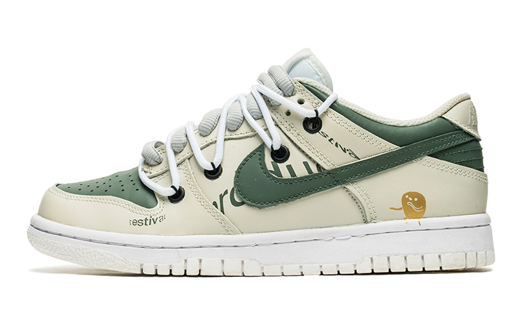 Buy [Zapatillas Personalizadas] Nike Dunk Low 'Edamame' DH9765-100(TeamB-女款蚕逗人F-BOX)