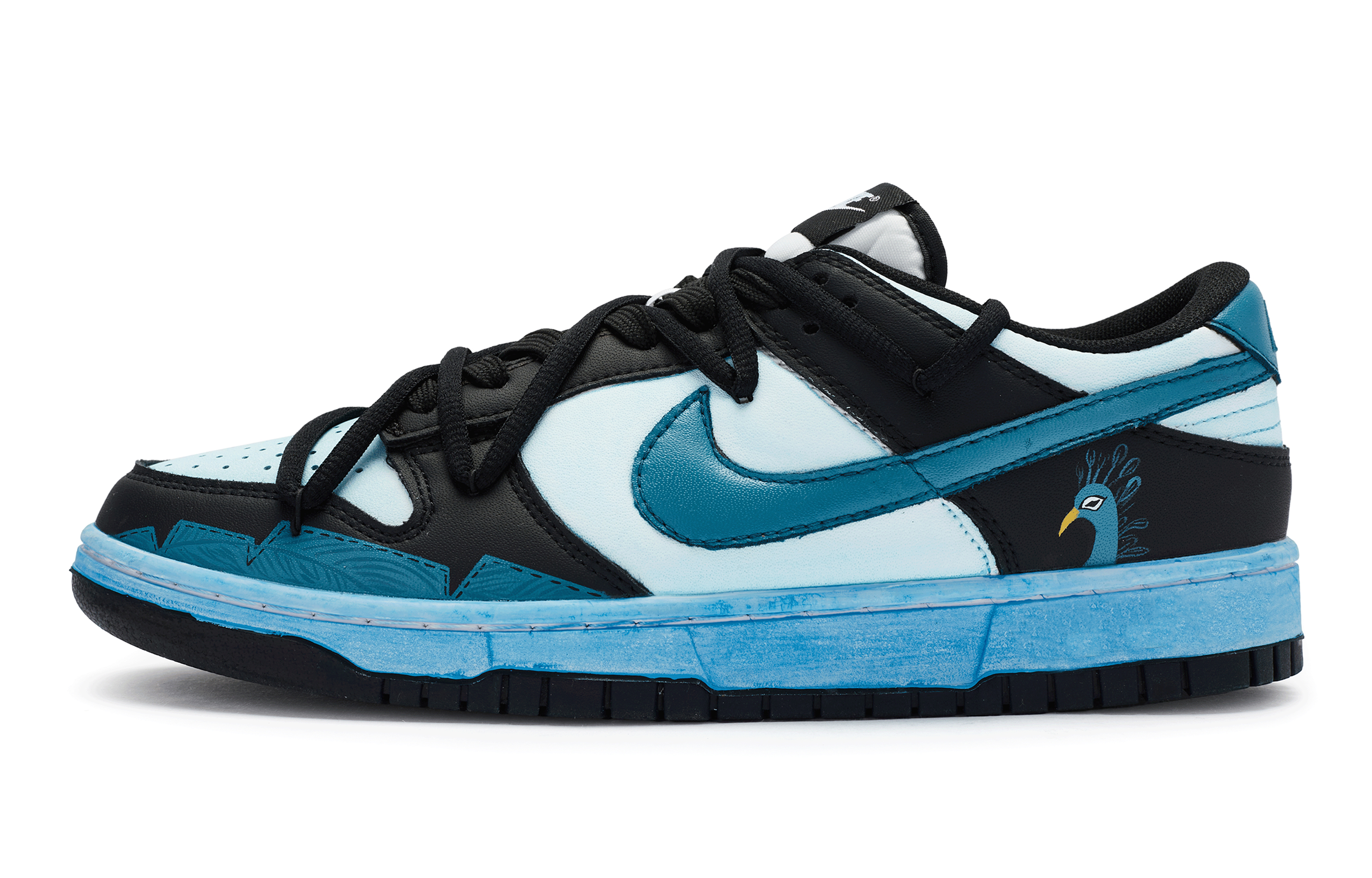 Buy [定制鞋款] 耐克Dunk Low '优雅孔雀蓝' DD1391-100-484899