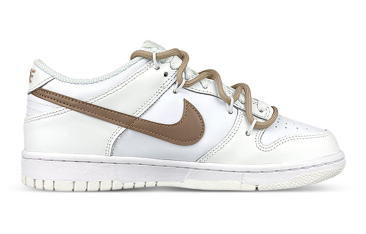 Order 나이키 덩크 로우 '브라운 그라데이션' (커스텀) DH9765-100(Team47-女款拥抱熊)