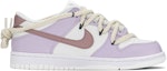 Order 【定製球鞋】 Nike Dunk Low FZBB 刺繡玫瑰 溫柔 簡約 低筒 板鞋 GS 紫粉