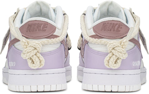 【カスタムシューズ】ナイキ ダンク ロー「刺繍ローズ パープルピンク」 DH9765-100(TeamA-DK刺绣玫瑰) Shop 【カスタムシューズ】ナイキ ダンク ロー「刺繍ローズ パープルピンク」 DH9765-100(TeamA-DK刺绣玫瑰)