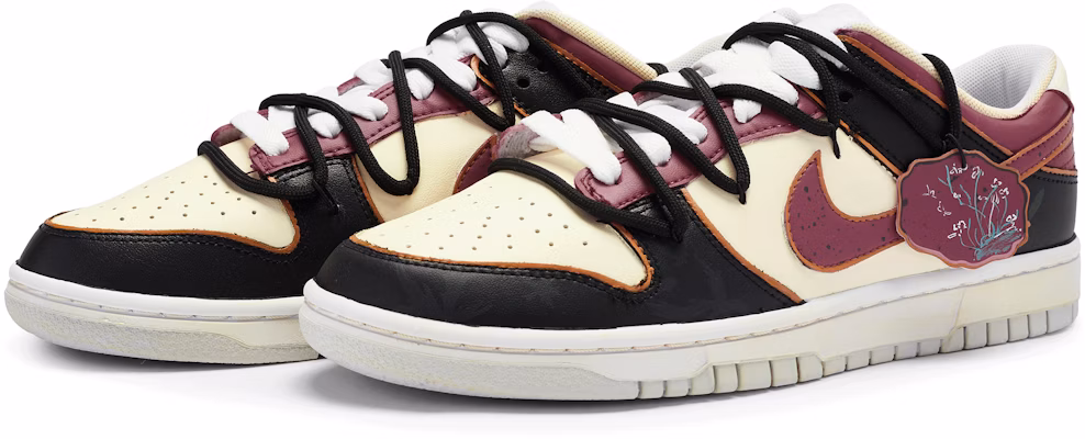 나이키 덩크 로우 '꽃새 에나멜' (Nike Dunk Low 'Flower Bird Enamel') DV0831-101-484886 Lookbook 나이키 덩크 로우 '꽃새 에나멜' (Nike Dunk Low 'Flower Bird Enamel') DV0831-101-484886