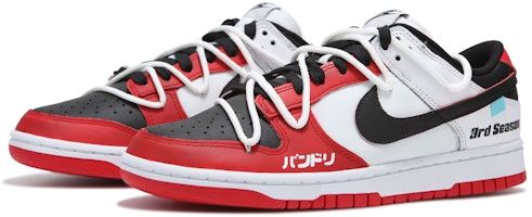 【客製運動鞋】Nike Dunk Low 電競 遊戲 賽車 解構綁帶 復古 低筒 板鞋 男女同款 白紅黑 Lookbook 【客製運動鞋】Nike Dunk Low 電競 遊戲 賽車 解構綁帶 復古 低筒 板鞋 男女同款 白紅黑