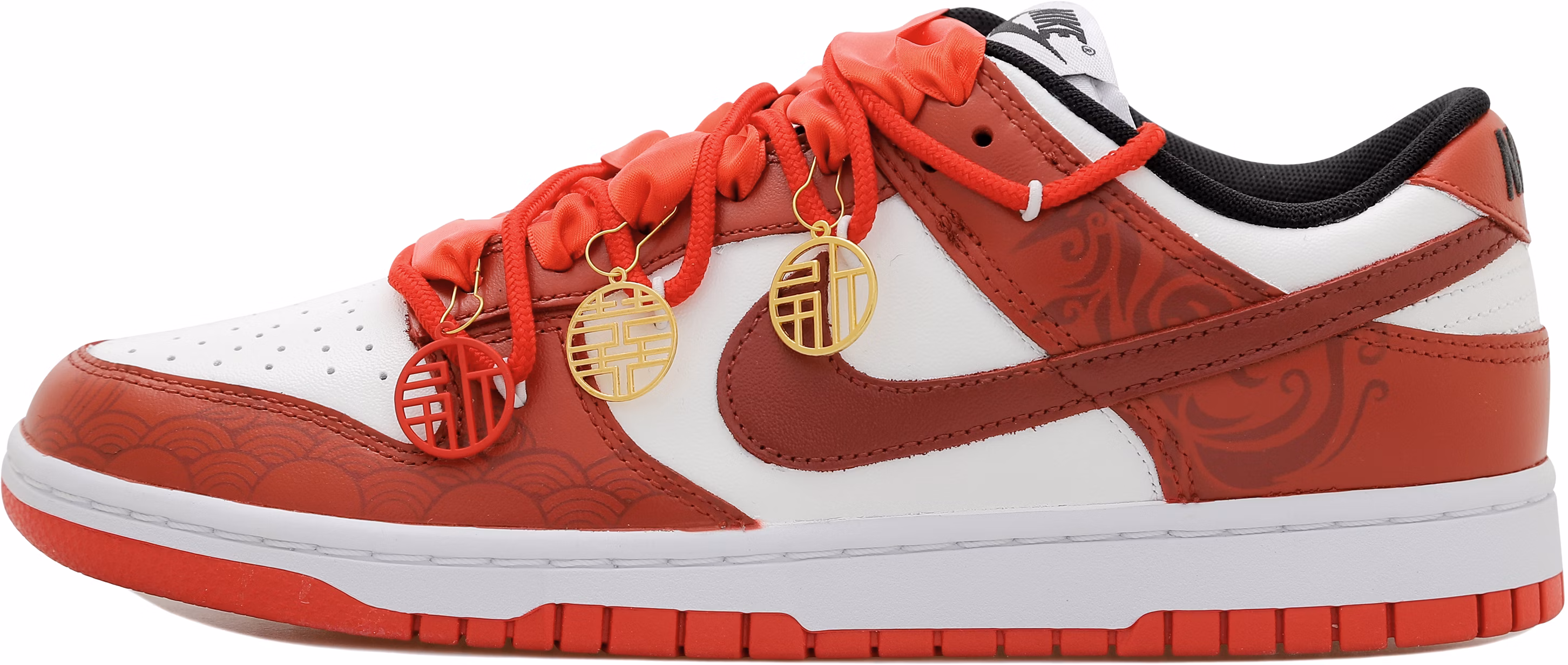 custom-shoes-nike-dunk-low-eternal-knot-dragon-phoenix-auspicious-clouds