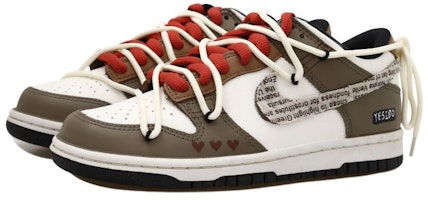 나이키 덩크 로우 "영원한 사랑 - 화이트 레드 브라운" (78 characters) DD1391-100(Team拾玖-永恒爱男S-BOX) Lookbook 나이키 덩크 로우 "영원한 사랑 - 화이트 레드 브라운" (78 characters) DD1391-100(Team拾玖-永恒爱男S-BOX)