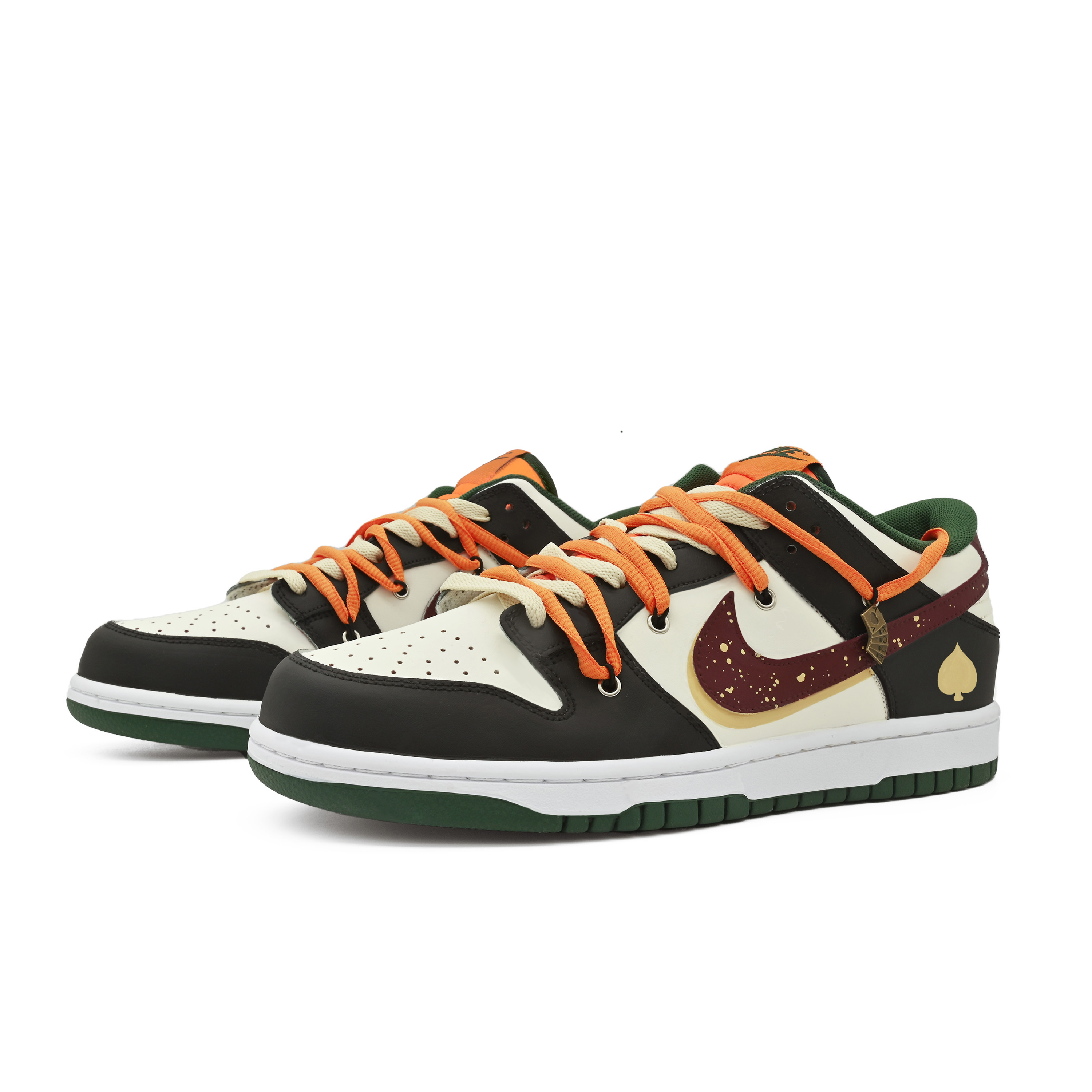 Order [Kasur Kasut] Nike Dunk Low 'Hitam Emas Bintik' DD1391-300(Team63-极致黑金SBOX）