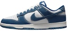 Details for 【客製球鞋】 Nike Dunk Low 漸變牛仔 高街潮流 校園風 隨機圖案 牛仔 自由潑墨 低筒 滑板鞋 男款 藍白