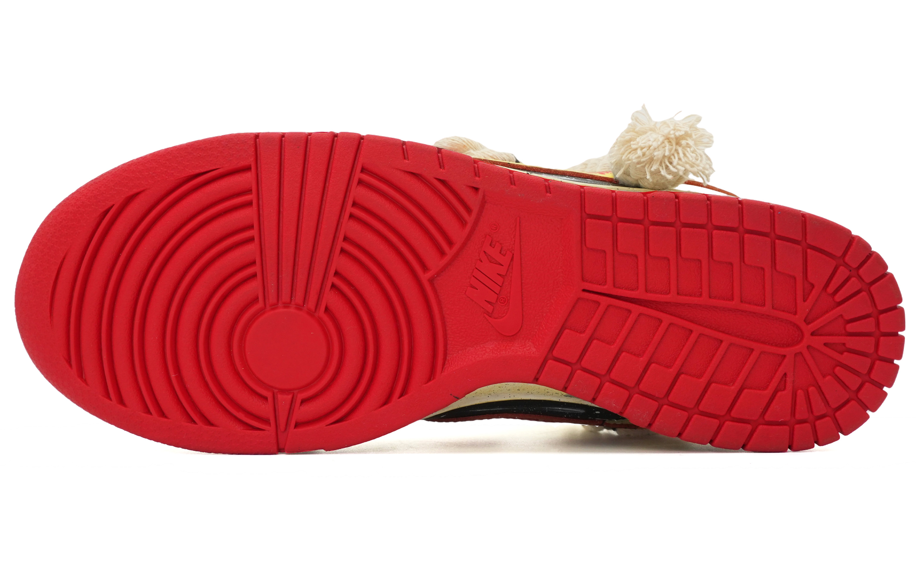 Purchase [Nike Sepatu Kustom] Nike Dunk Low 'Faded Flame Swoosh Almond' FD9762-061(Team35-活力火焰）