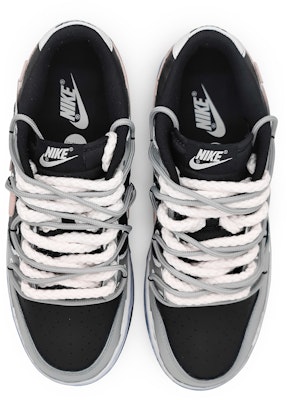 나이키 덩크 로우 '핑크블랙그레이' (커스텀) FD1232-001(Team16-女款摩根褪色粉) Shop 나이키 덩크 로우 '핑크블랙그레이' (커스텀) FD1232-001(Team16-女款摩根褪色粉)