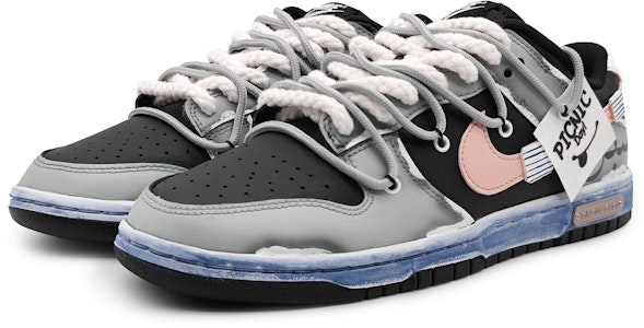 나이키 덩크 로우 '페일 핑크-그레이' 커스텀 (49 characters) DV0831-002(Team16-男款摩根褪色粉) Lookbook 나이키 덩크 로우 '페일 핑크-그레이' 커스텀 (49 characters) DV0831-002(Team16-男款摩根褪色粉)