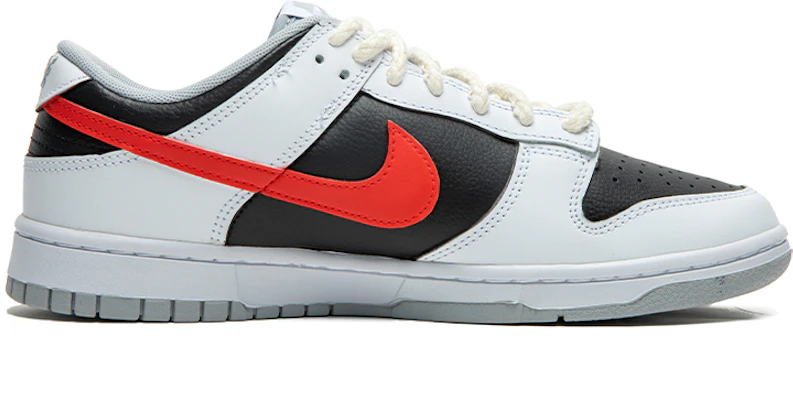 나이키 덩크 로우 '페이드 레드 스우시' (커스텀) DJ6188-003(TeamB-男款红钩灰白) Order 나이키 덩크 로우 '페이드 레드 스우시' (커스텀) DJ6188-003(TeamB-男款红钩灰白)