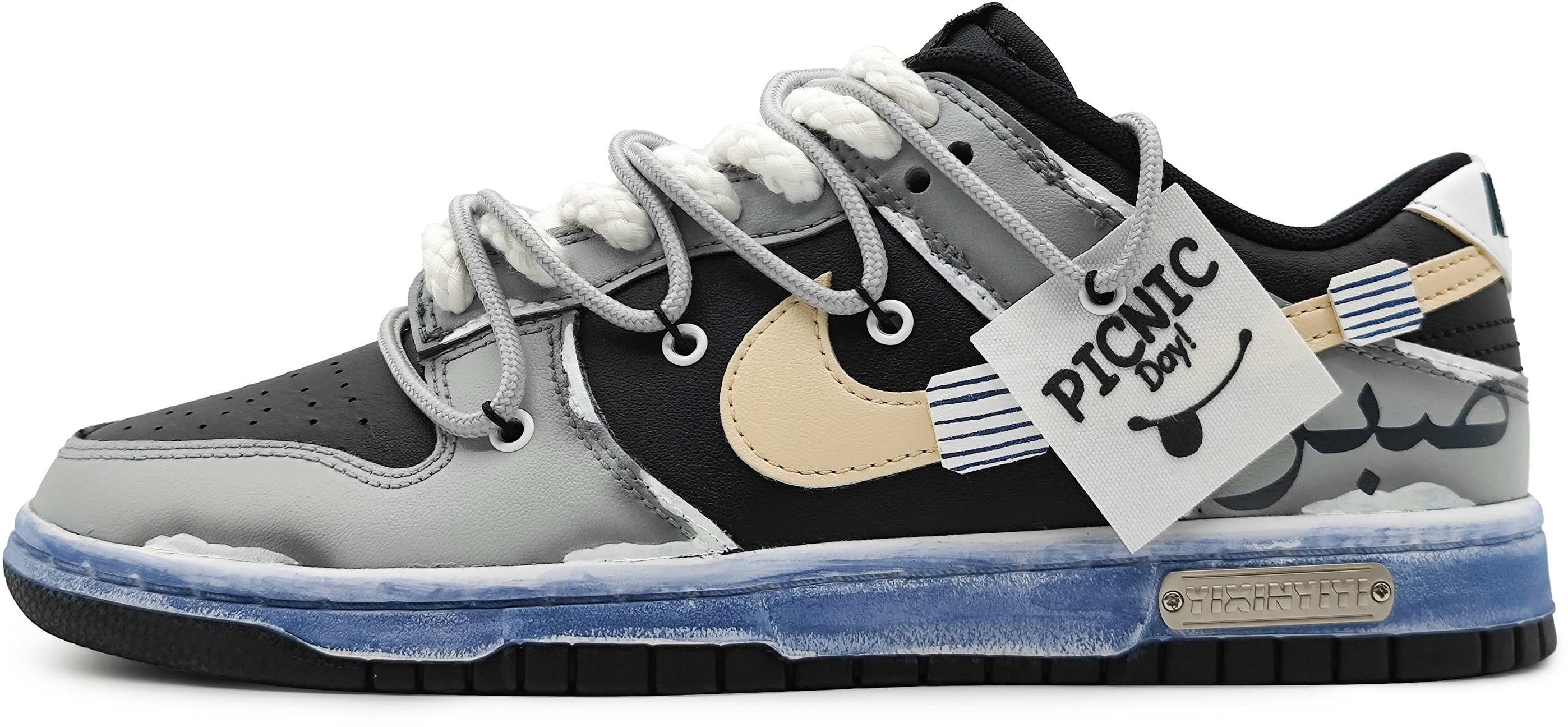 custom-shoes-nike-dunk-low-faded-yellow-grey