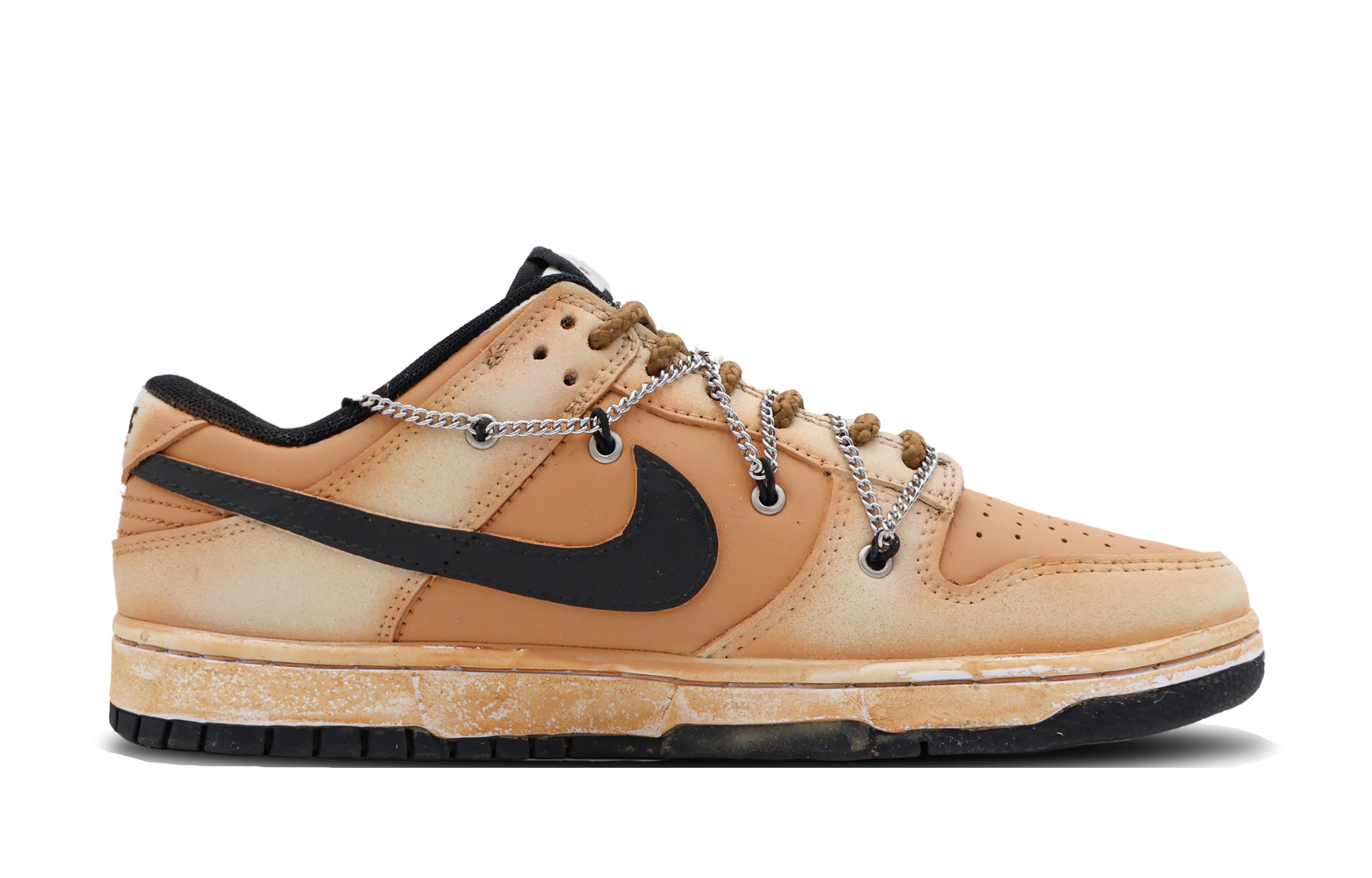 Order ナイキダンクロー「フォールンリーフプリッピ—ライトオレンジ」カスタムシューズ CW1590-100(Team53-女款枯叶蝶S-BOX）