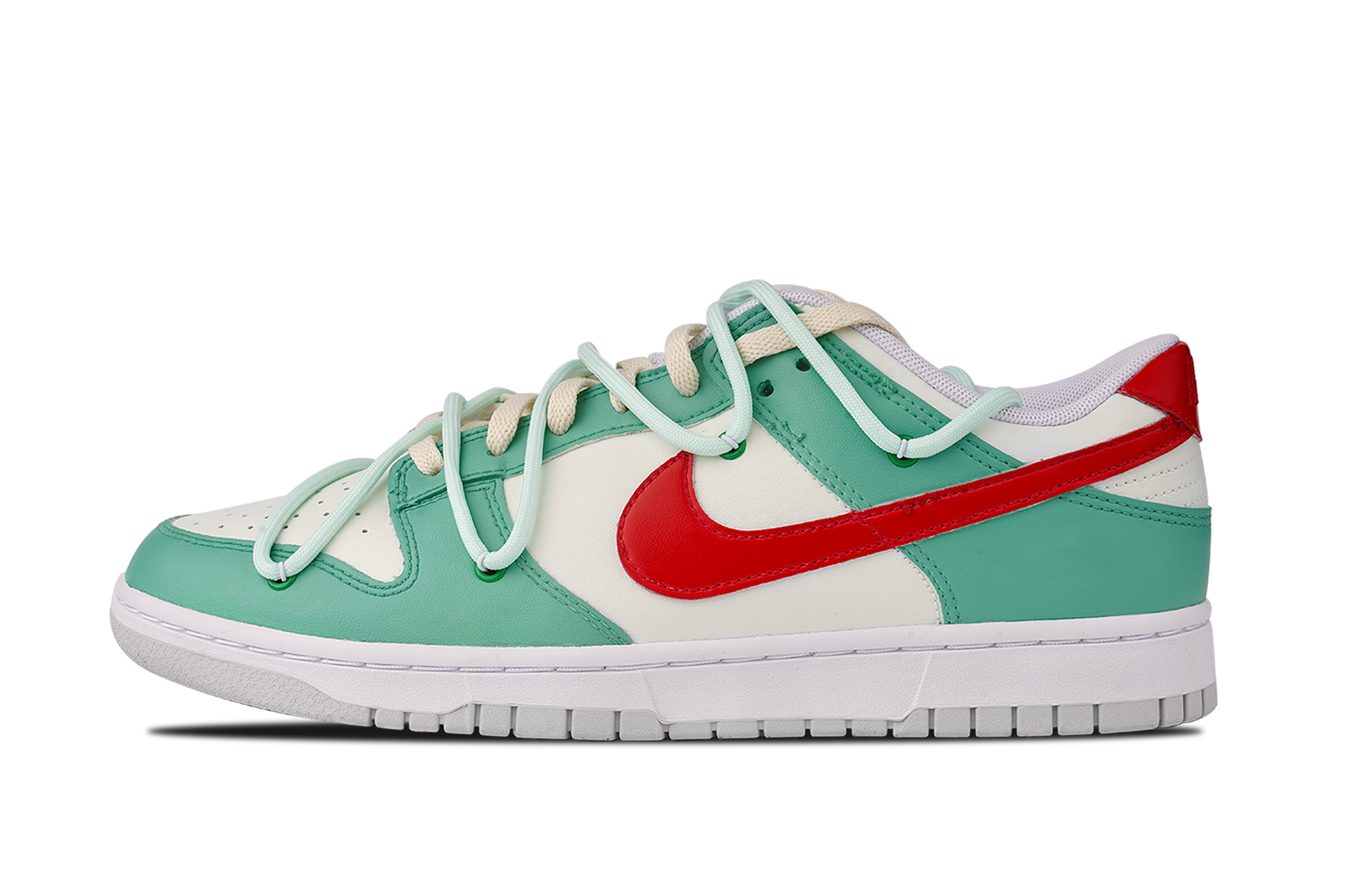 [Custom Shoes] Nike Dunk Low 'Field Green Deconstructed'