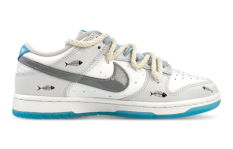 [Custom Shoes] Nike Dunk Low 'Fishbone Blueprint' 圖 2