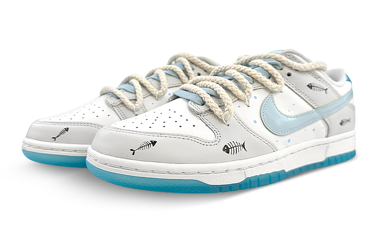 [Custom Shoes] Nike Dunk Low 'Fishbone Blueprint' 圖 3