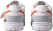 Shop 【定制球鞋】Nike Dunk Low 特殊鞋盒 灼火為心 火焰 羽毛 簡約 低幫 板鞋 男款 紅灰白