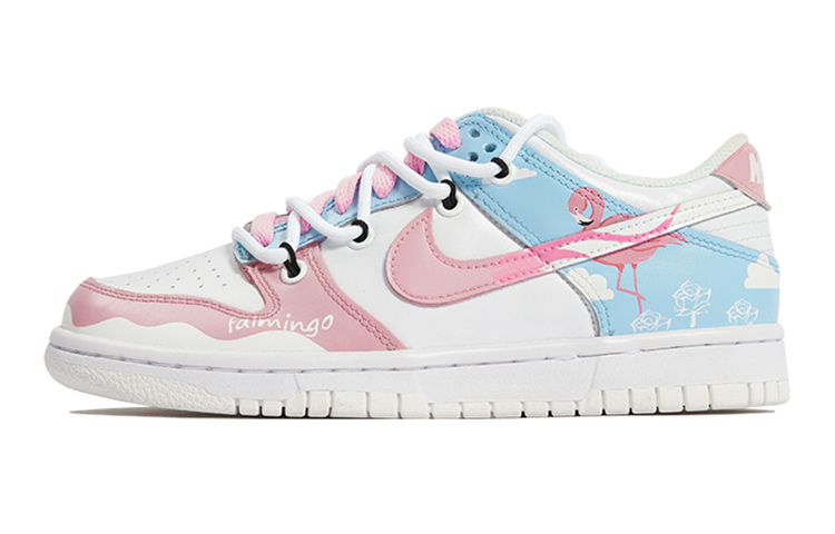 Buy 【カスタムシューズ】ナイキダンクロー「フラミンゴデコストラクト」 DH9765-100(TeamP-火烈鸟S-BOX)