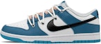 Buy 【訂製球鞋】 Nike Dunk Low 減齡 禮盒 簡約穿搭 閃電藍 解構 低幫 板鞋 男款 黑藍