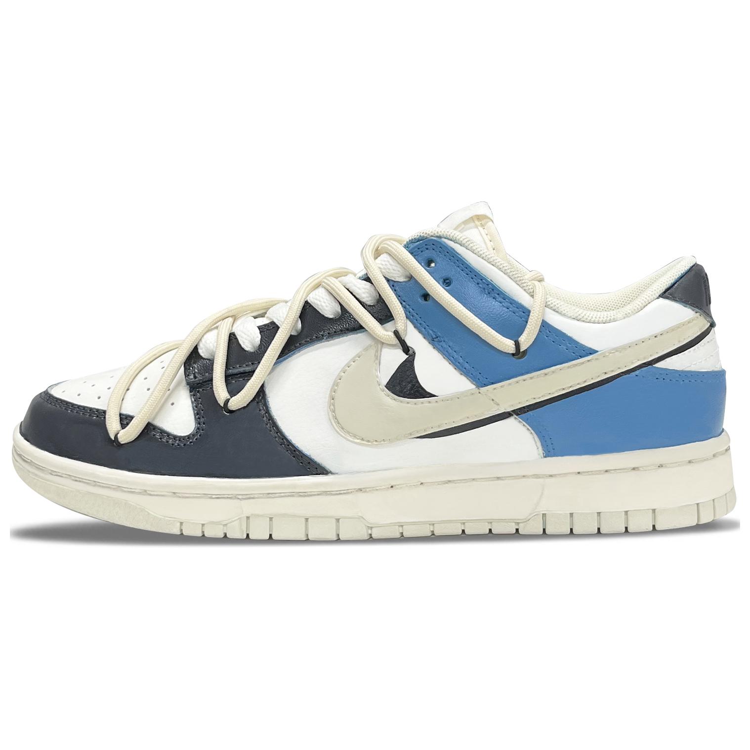 Buy [Kasut Custom] Nike Dunk Low 'Kilat Biru Pantas' DJ6188-100(TeamTwo-活力闪蓝S-BOX)