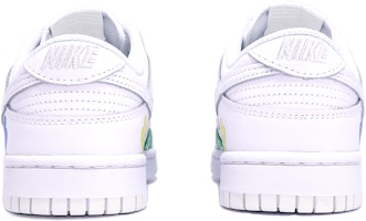 【定製球鞋】Nike Dunk Low 花朵 塗鴉 ins風 簡約 清新 高街 低幫 板鞋 GS 白粉藍 Details for 【定製球鞋】Nike Dunk Low 花朵 塗鴉 ins風 簡約 清新 高街 低幫 板鞋 GS 白粉藍
