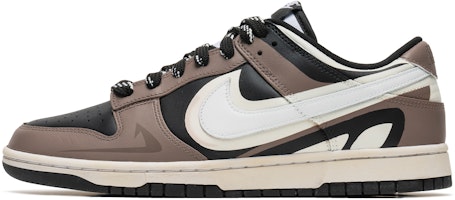 【訂製球鞋】Nike Dunk Low 野鶴製造 飛翼摩卡 重疊雙鉤 特殊鞋帶 做舊中底 低筒 板鞋 男款 白棕 Buy 【訂製球鞋】Nike Dunk Low 野鶴製造 飛翼摩卡 重疊雙鉤 特殊鞋帶 做舊中底 低筒 板鞋 男款 白棕