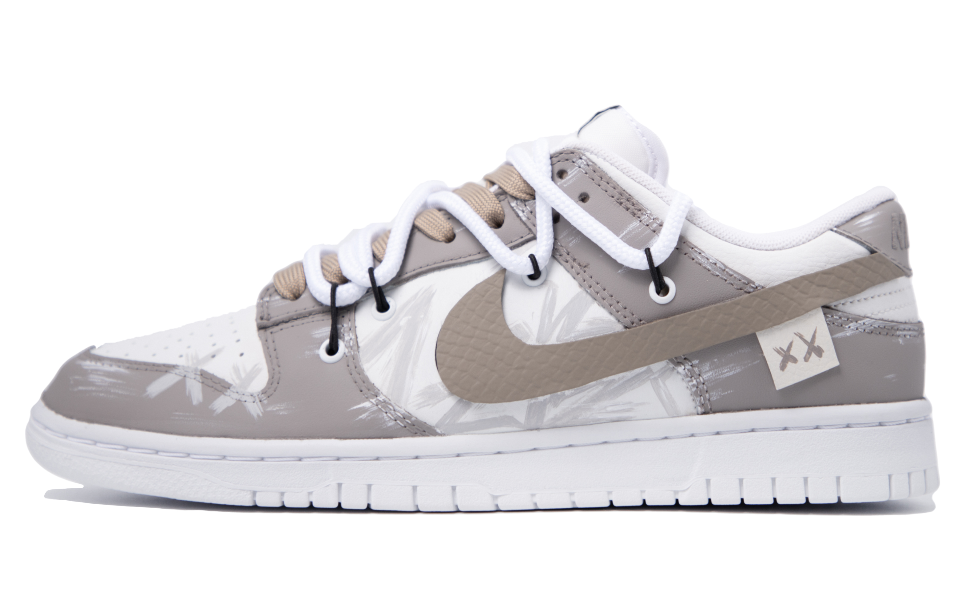 Buy [定制鞋] 耐克Dunk Low '雾涂鸦西海岸' DJ6188-101(TeamM-男款雾弥S-BOX)