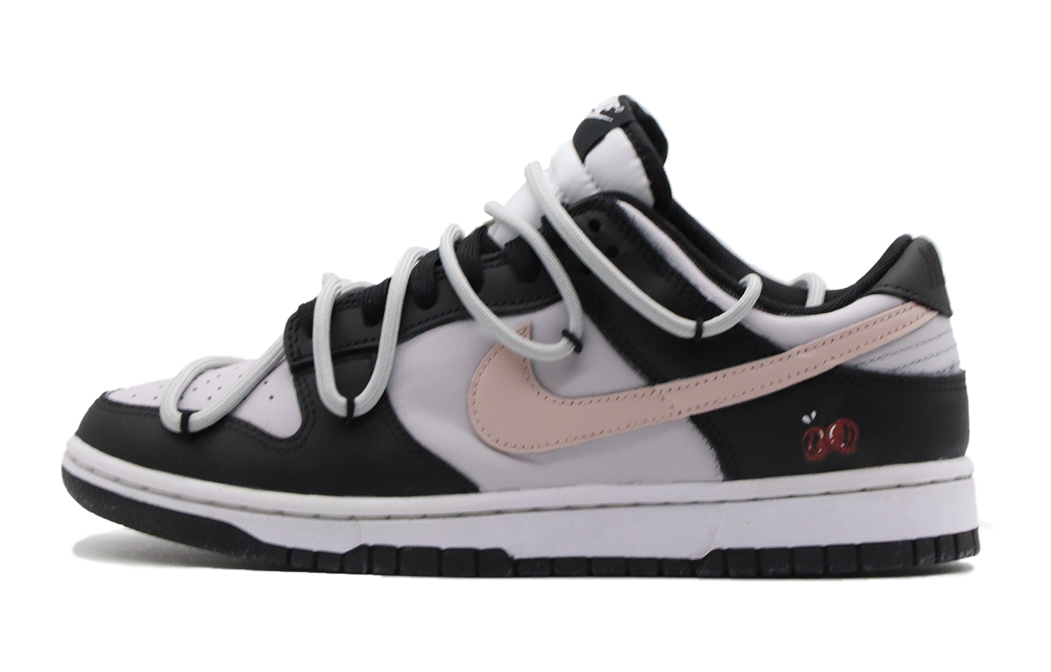 Order [定制鞋] 耐克Dunk Low 'Forbidden Blackpink' 禁忌黑粉配色 CW1590-100(Team57-女款禁果)