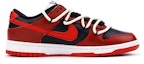 Order 【定製球鞋】Nike Dunk Low 勿食福果 雙鞋帶解構 禁忌 紅黑 潮流 低筒 球鞋 男女同款 黑紅