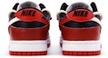 Shop 【定製球鞋】Nike Dunk Low 勿食福果 雙鞋帶解構 禁忌 紅黑 潮流 低筒 球鞋 男女同款 黑紅