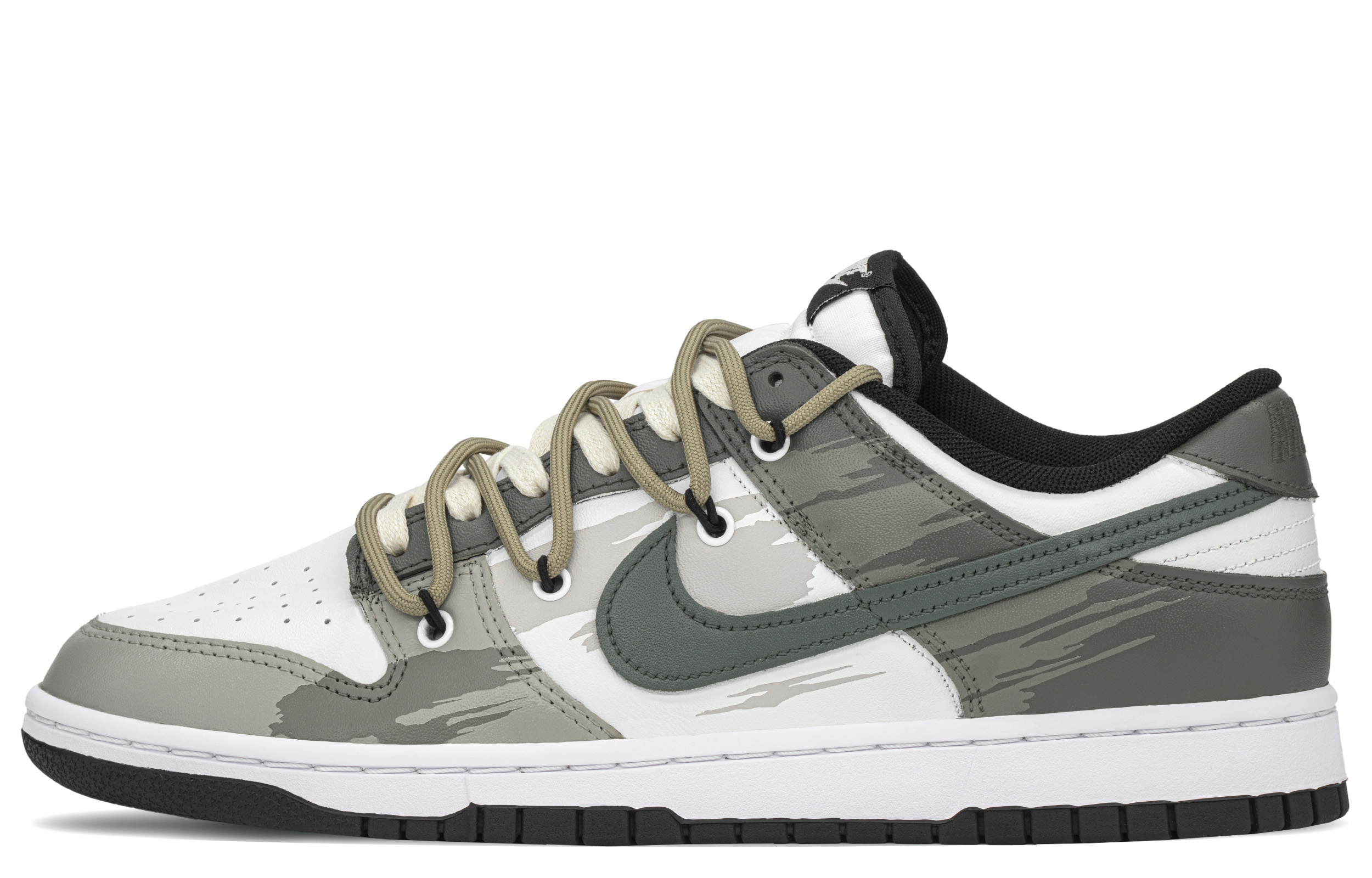 [Custom Shoes] Nike Dunk Low 'Forest Exploration Graffiti' 圖 2