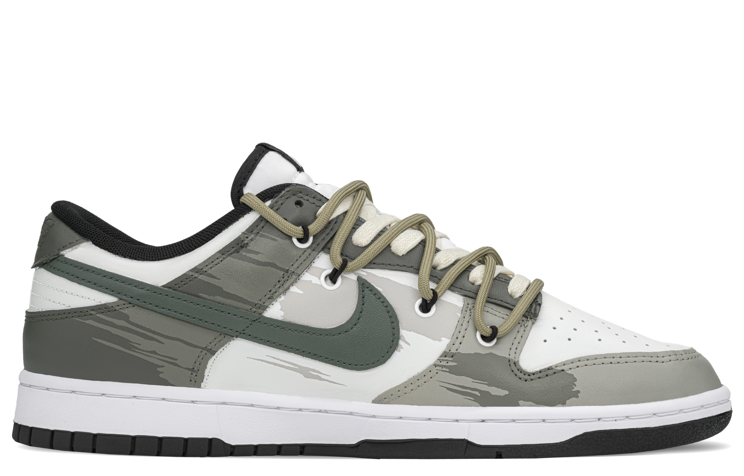 [Custom Shoes] Nike Dunk Low 'Forest Exploration Graffiti' 圖 3