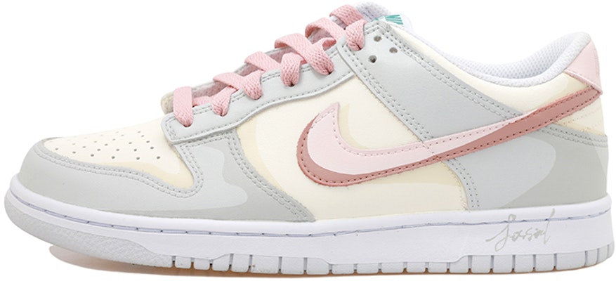 나이키 덩크 로우 '포실 로즈' 커스텀 슈즈 FD1232-002(Team拾玖-化石玫瑰) Buy 나이키 덩크 로우 '포실 로즈' 커스텀 슈즈 FD1232-002(Team拾玖-化石玫瑰)