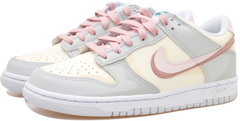 나이키 덩크 로우 '포실 로즈' 커스텀 슈즈 FD1232-002(Team拾玖-化石玫瑰) Lookbook 나이키 덩크 로우 '포실 로즈' 커스텀 슈즈 FD1232-002(Team拾玖-化石玫瑰)