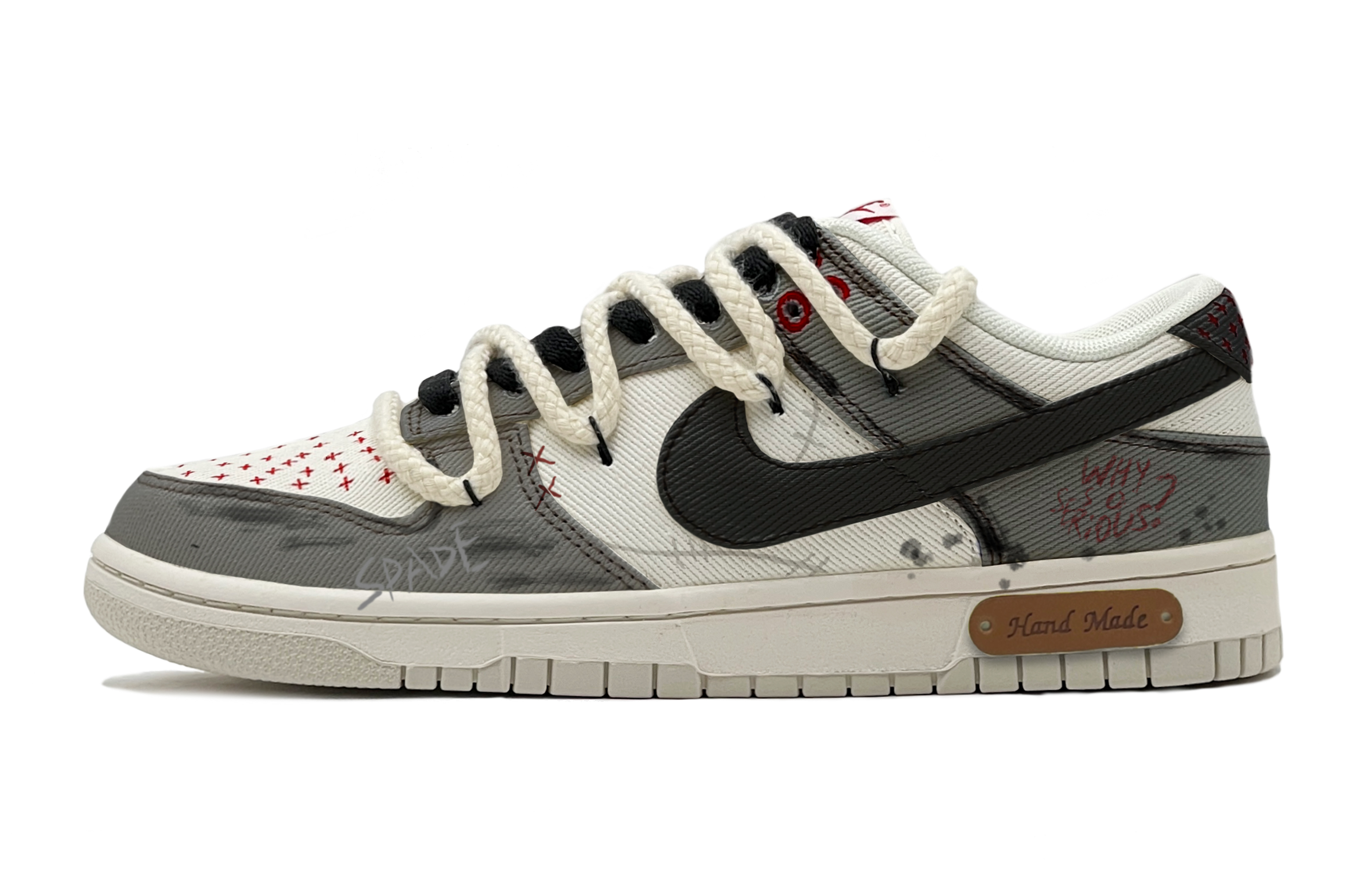 Buy Custom Shoes Nike Dunk Low Frankenstein Vintage Grey Novelship