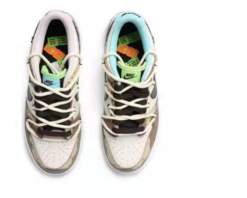 【定制球鞋】 Nike Dunk Low “Free 99” 溶解 解構 板鞋 鴛鴦 摩卡 巧克力 冰淇淋 低幫 板鞋 男款 拼色 Shop 【定制球鞋】 Nike Dunk Low “Free 99” 溶解 解構 板鞋 鴛鴦 摩卡 巧克力 冰淇淋 低幫 板鞋 男款 拼色