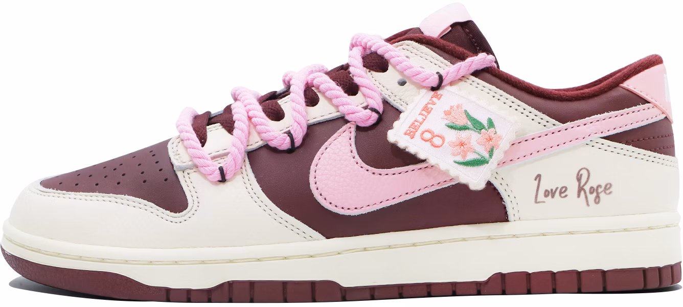 custom-shoes-nike-dunk-low-french-manor-romance