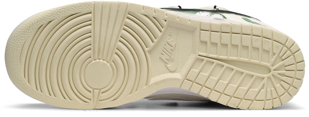 【定制球鞋】 Nike Dunk Low 復古風 清新羽毛 低幫 板鞋 男款 黃綠 Purchase 【定制球鞋】 Nike Dunk Low 復古風 清新羽毛 低幫 板鞋 男款 黃綠