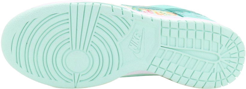 【客製化球鞋】Nike Dunk Low 清新春天 鮮花綻放 防滑耐磨 低筒 休閒鞋 男款 綠黃 Details for 【客製化球鞋】Nike Dunk Low 清新春天 鮮花綻放 防滑耐磨 低筒 休閒鞋 男款 綠黃