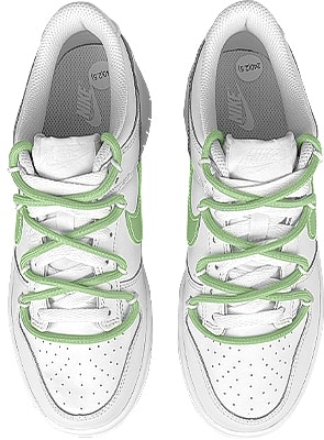 カスタム ダンク ロー "フロッグ グラデ 白緑" DV0831-101(Team47-男款青蛙) Shop カスタム ダンク ロー "フロッグ グラデ 白緑" DV0831-101(Team47-男款青蛙)