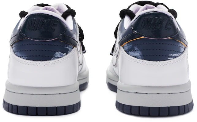 【訂製球鞋】Nike Dunk Low 霜降 節氣系列 手繪噴繪 解構 新中式 低幫 板鞋 GS 黑白 Shop 【訂製球鞋】Nike Dunk Low 霜降 節氣系列 手繪噴繪 解構 新中式 低幫 板鞋 GS 黑白
