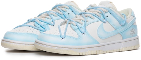 Nike Dunk Low カスタム「雪結晶」(ゆきけっしょう) DJ6188-100(Team拾肆-男款雪花蓝白S-BOX) Lookbook Nike Dunk Low カスタム「雪結晶」(ゆきけっしょう) DJ6188-100(Team拾肆-男款雪花蓝白S-BOX)