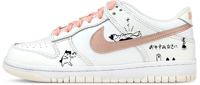 custom-shoes-nike-dunk-low-fun-cat-graffiti-dh-9765-100-team47-6